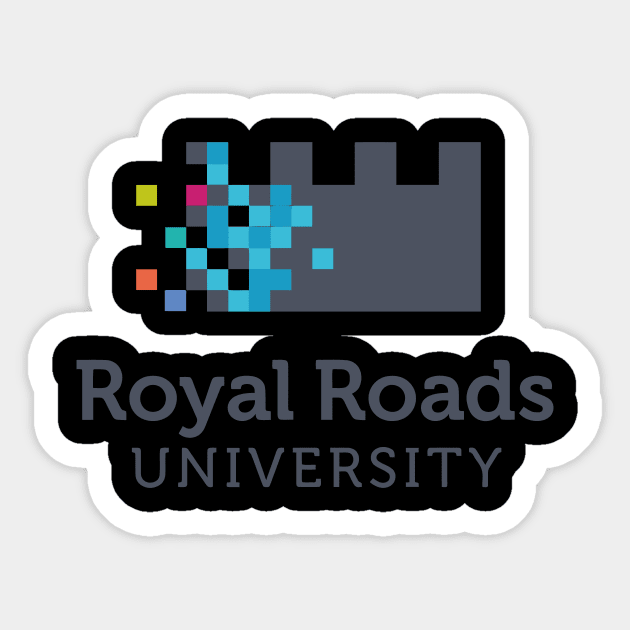 R Roads College Sticker by Hi-Lung